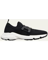 Tod's - Kate Stretch Knit Trainer Sneakers - Lyst