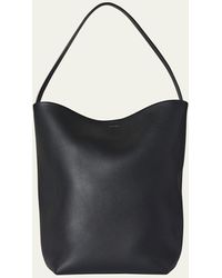 The Row - Large Park North/south Leather Tote - Lyst
