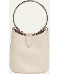 Alaïa - Medium Ring Bucket Bag In Leather - Lyst