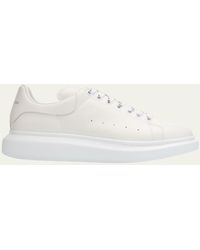 McQueen - Leather Oversized Sneakers - Lyst