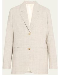 Totême - Summer Tailored Linen Suit Jacket - Lyst