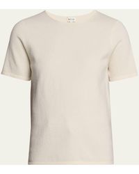 Kule - The Sweet Cashmere-blend Short-sleeve T-shirt - Lyst