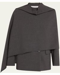 Maria McManus - Cloak Double-Breasted Wool Blazer - Lyst