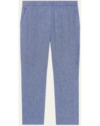 Theory - Treeca Pull-On Ankle Pants - Lyst