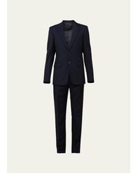 Prada - Solid Wool-Mohair Suit - Lyst