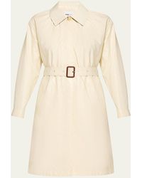 Jane Post - Single-Breasted Trench Coat - Lyst