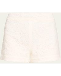 Alice + Olivia - Dunn Lace Shorts - Lyst