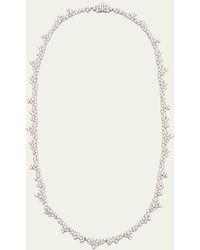 Paul Morelli - 18k White Gold Confetti Diamond Necklace - Lyst