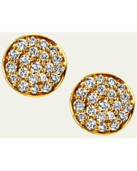 Ippolita - Mini Flower Stud Earrings In 18k Gold With Diamonds - Lyst