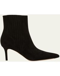 Veronica Beard - Lisa Suede Stiletto Ankle Booties - Lyst