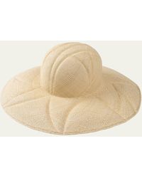 Barbisio - Dalila Straw Large-brim Hat - Lyst