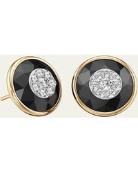 Bhansali - One Collection 13mm Earrings With Yellow Gold Bezel - Lyst