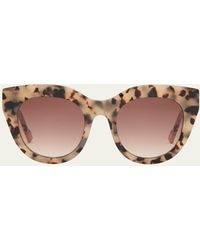 Le Specs - Airy Canary Ii Acetate Cat-eye Sunglasses - Lyst