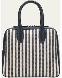 WE-AR4 - The Flight 20 Striped Canvas Top-handle Bag - Lyst