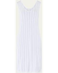 Hanro - Simone Striped Organic Cotton Nightgown - Lyst