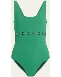 Karla Colletto - Lucy Round Neck Underwire Tank One-piece Swimsuit - Lyst