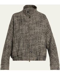 DARKPARK - Lee Oversized Herringbone Bomber Jacket - Lyst
