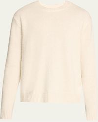 FRAME - Cashmere-silk Crew Sweater - Lyst