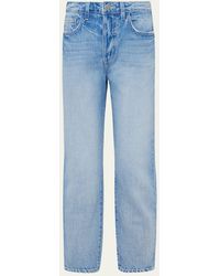 L'Agence - June Ultra High-rise Crop Stovepipe Jeans - Lyst