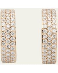 Lana Jewelry - Flawless 15mm Diamond Vanity Huggies - Lyst