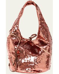 JW Anderson - Mini Sequin Shopper Tote Bag - Lyst