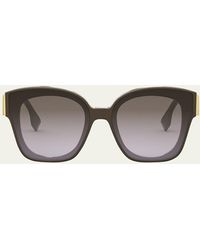 Fendi - First Acetate Cat-eye Sunglasses - Lyst