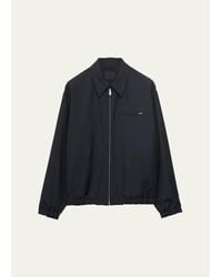 Prada - Wool And Mohair Blouson - Lyst