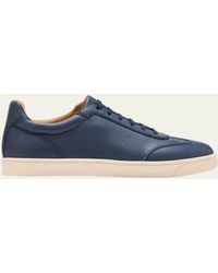 Brunello Cucinelli - Soft Leather T-toe Low-top Sneakers - Lyst