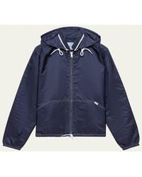 Prada - Re-Nylon Zip-Up Jacket - Lyst