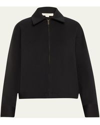 Vince - Zip-front Collared Jacket - Lyst