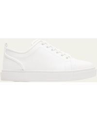 Christian Louboutin - Adolon Junior Leather Low-top Sneakers - Lyst