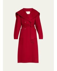 Ulla Johnson - Rory Wool-Cashmere Belted Double-Breasted Sailor Coat - Lyst