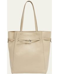 Givenchy - Voyou Medium North-south Tote Bag In Tumbled Leather - Lyst