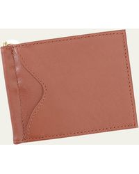 ROYCE New York - Personalized Leather Rfid-blocking Money Clip - Lyst