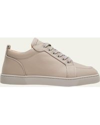 Christian Louboutin - Rantulow Orlato Leather Low-top Sneakers - Lyst
