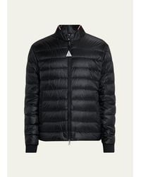 Moncler - Quilted Nylon Short Down Jacket - Lyst