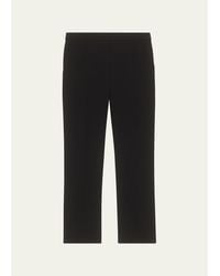 Theory - Treeca Cropped Pull-On Pants - Lyst