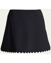 Karla Colletto - Ines Coverup Mini A-line Skirt - Lyst