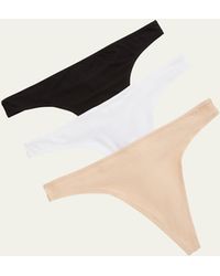 Skin - 3-pack Genny Whisper-weight Thongs - Lyst