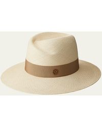 Maison Michel - Virginie Cuenca Straw Panama Hat - Lyst