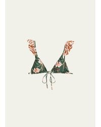 PATBO - Botanic Retro Bikini Top - Lyst