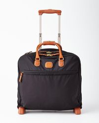 Bric's Black Rolling Pilot Case Luggage