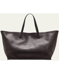 The Row - Idaho Xl Tote Bag In Saddle Leather - Lyst