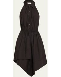 A.L.C. - Aria Sleeveless Button-front A-line Mini Dress - Lyst