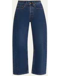 B Sides - Lasso Slim Cropped Jeans - Lyst