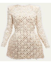 Bronx and Banco - Casey Floral Fit-&-Flare Mini Dress - Lyst