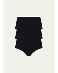 Commando - Classic High-Rise Microfiber Bikini Briefs, Pack Of 3 - Lyst