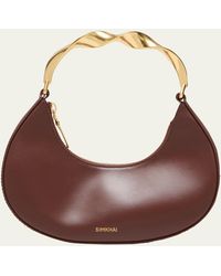 Jonathan Simkhai - Nixi Twist Leather Top-handle Bag - Lyst