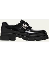 Givenchy - Terra 4g-buckle Leather Derby Shoes - Lyst