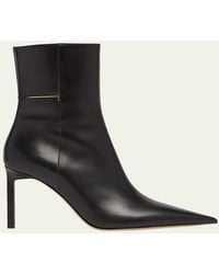Tom Ford - Julianne T Detail Soft Calf Leather Booties - Lyst
